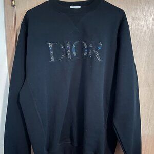 Dior x Peter Doig Embroidered Knit Sweater- Mens Size Medium *Limited Edition*